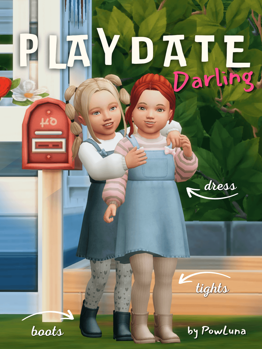Скриншот мода Сет детской одежды PLAYDATE DARLING